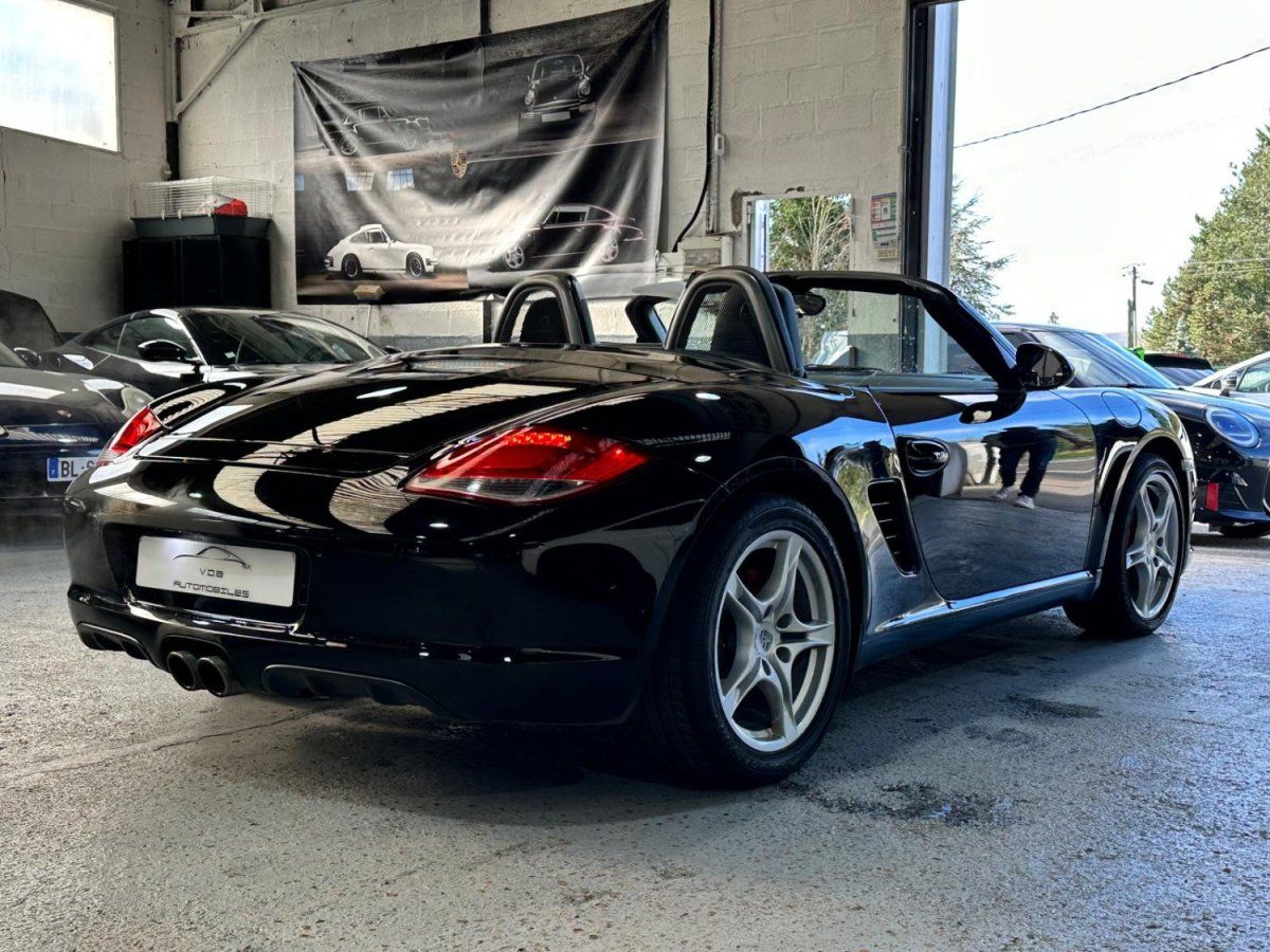 Porsche 987 Boxster S 2010 — vue arriere trois-quarts (8)