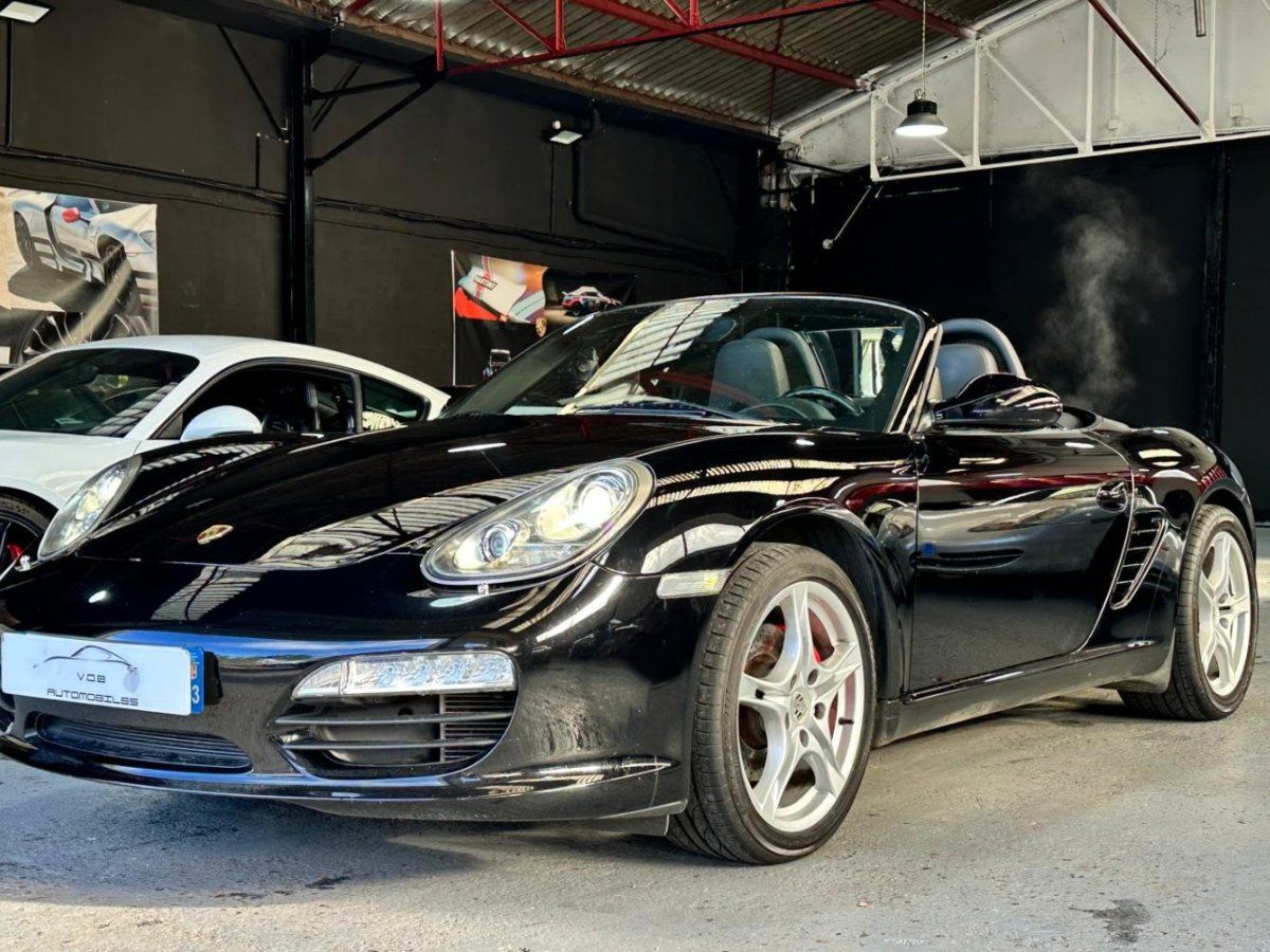 Porsche 987 Boxster S 2010 — vue avant trois-quarts (2)