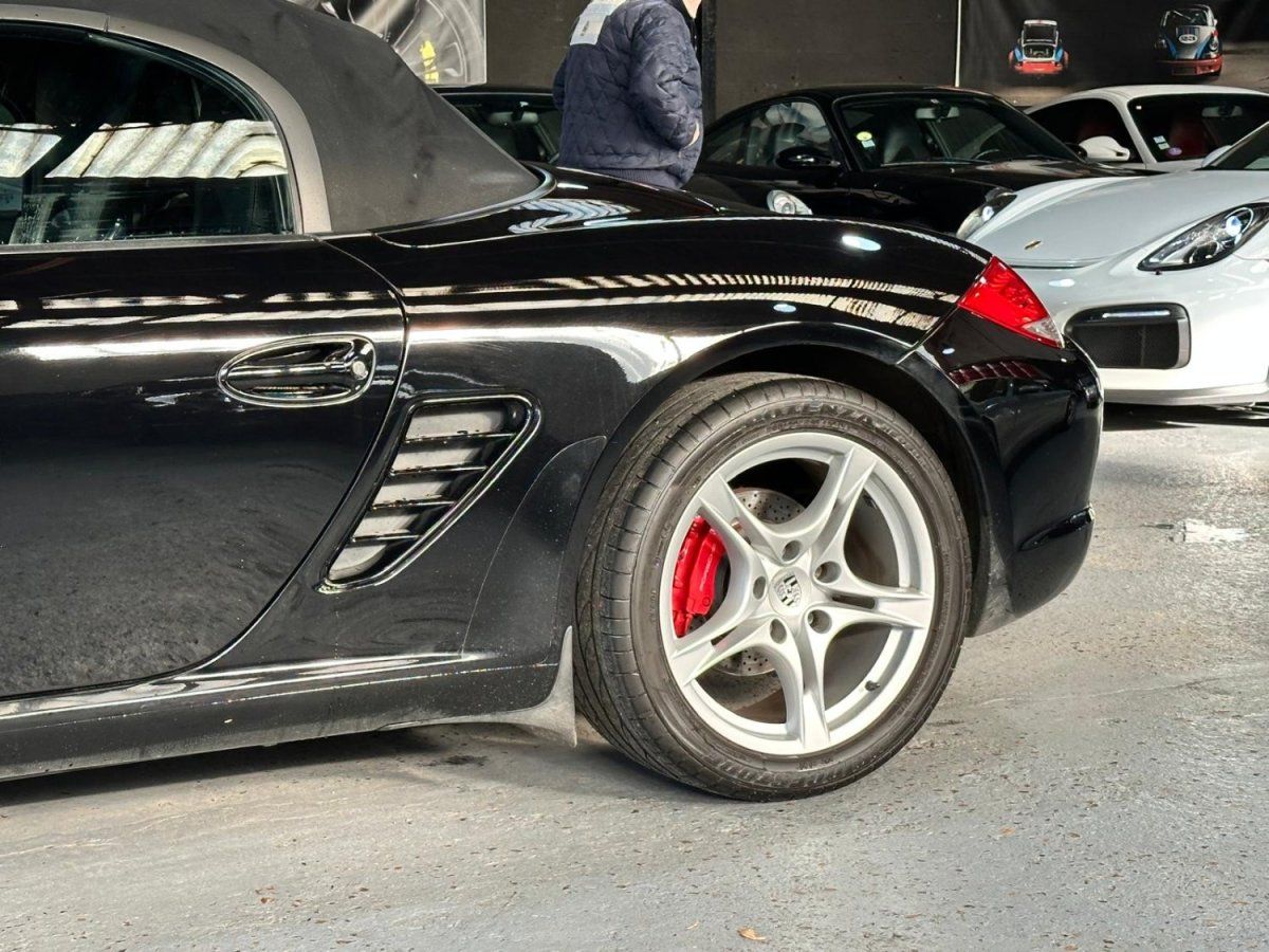 Porsche 987 Boxster S 2010 — vue arriere trois-quarts (12)