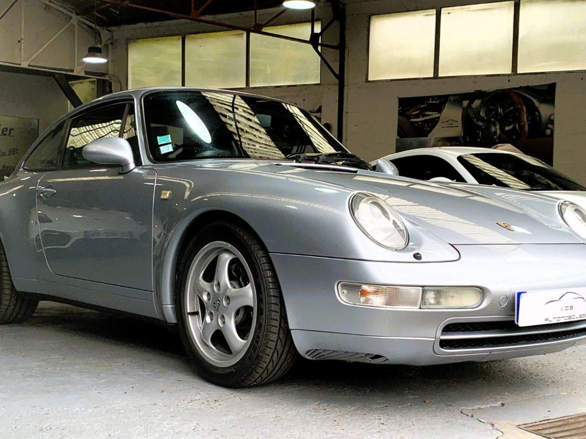 Porsche 993 Carrera 1994 — vue avant trois-quarts (4)