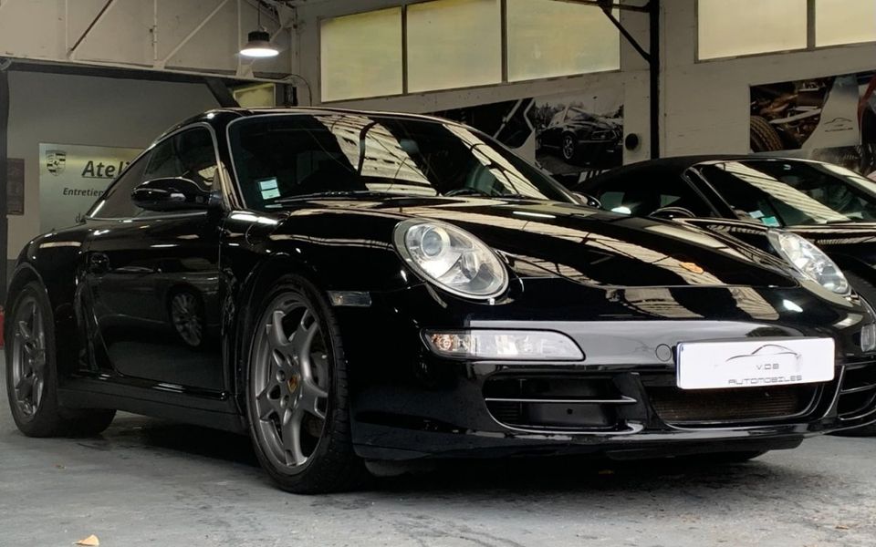 Porsche 997 Targa 4 2007 — vue avant trois-quarts (1)
