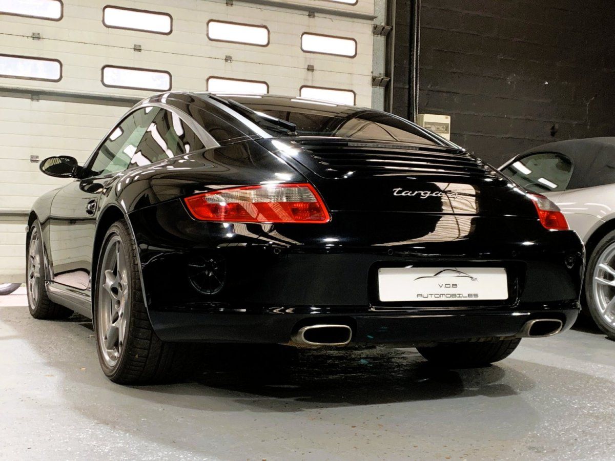 Porsche 997 Targa 4 2007 — vue arriere trois-quarts (7)