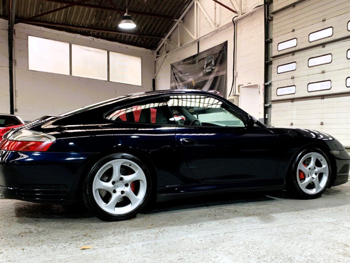Porsche 997 Carrera 4S 2005 — profil lateral (5)